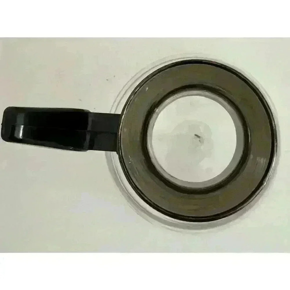 Mid Century Modern Coffee Carafe Vintage MCM Atomic Copper & Glass 10"H No Lid - Picture 8 of 9